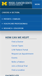 Mobile Screenshot of mcancer.org