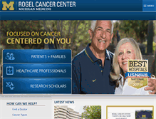 Tablet Screenshot of mcancer.org